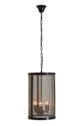 Orsina Black Finish Small Pendant Light With Hints Of Gold - thumbnail 4