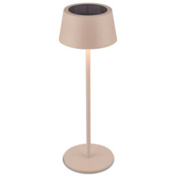 Briloner Beige Solar Led Table Lamp Rechargeable Light 32Cm Dimmable Cordless Touch Cct - thumbnail 1