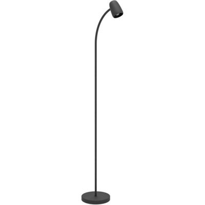 Loops Stylish Modern Black Floor Lamp For Indoor Spaces - Illuminate Your Home With Elegance - image 1
