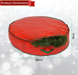 Christmas Wreath/garland Storage Bag 60 X 13 Cm - thumbnail 3