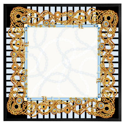 "Andrew Lee Golden Chains (Picutre Frame) / 24X24"" / Oak" - image 1
