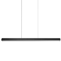 Beliani Black Aluminium Rubberwood Pendant Lamp With Remote Control, Dimmable Led, Warm White, 60Cm Diameter, 118Cm Drop - thumbnail 4