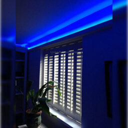 Long Life Lamps Company 12W Led Tape Strip Light Ip65 Continuous Cob Illumination 5M 12V Blue - thumbnail 8
