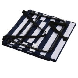 Outsunny Garden Beach Chair Mat, Sun Lounger Seats With Adjustable Back - thumbnail 9