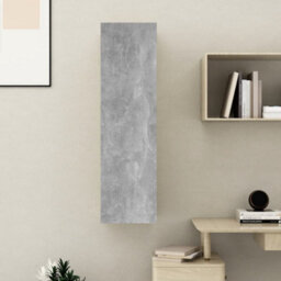 Berkfield Tv Cabinet Concrete Grey 30.5X30X110 Cm Engineered Wood - thumbnail 9