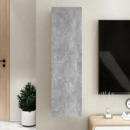 Berkfield Tv Cabinet Concrete Grey 30.5X30X110 Cm Engineered Wood - thumbnail 8