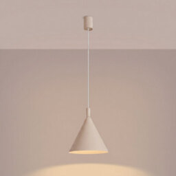 Sollux Lighting Nox Steel Beige 1 Lights Modern Pendant Lamps - thumbnail 3