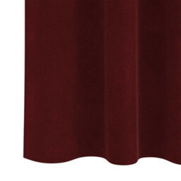 Berkfield Blackout Curtains With Top Tape 2 Pcs Wine Red Velvet - thumbnail 5