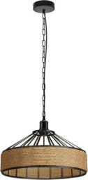 30Cm Vintage Ceiling Pendant Light With Chain Industrial Loft Hemp Rope E27 Holder Retro Lamp - thumbnail 2