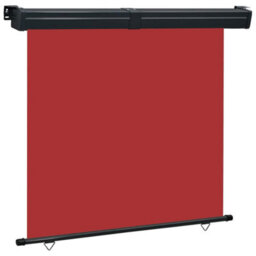 Walplus Balcony Side Awning Garden Sun Shade Canopy Gazebo For Back Door, Porch, Patio 165X250 Cm Red