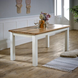 Buttercup Farm Alfie Dining Table - Mango Wood - L85 X W170 X H76 Cm - thumbnail 5