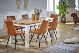 Buttercup Farm Alfie Dining Table - Mango Wood - L85 X W170 X H76 Cm - thumbnail 6