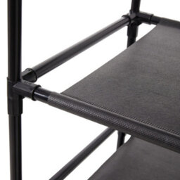 Breeins Rectangular 10 Tier Non-Woven Detachable Steel Frame High Shoe Rack - thumbnail 5