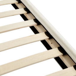 Beliani Bed Corduroy Flayat 180 X 200 Cm (Eu Super King) Off-White - thumbnail 9