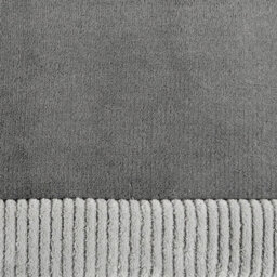 Ohs Contrast Border Non Slip Tufted Hallway Runner Rug Floor Carpet, Grey - 80 X 150 Cm - thumbnail 4
