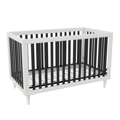 Dorel Rowan Valley Convertible Cotbed White/black - image 1
