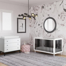 Dorel Rowan Valley Convertible Cotbed White/black - thumbnail 4