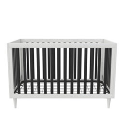 Dorel Rowan Valley Convertible Cotbed White/black - thumbnail 2