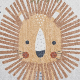 Multicolour Animal 40mm Pile Kids Stain-Resistant Rug For Bedroom, Dining Room, Easy To Clean Modern Rug-120Cm X 170Cm - thumbnail 2