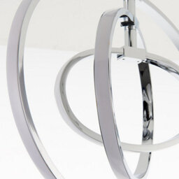 Luminosa Lighting Luminosa Avali Led Semi Flush Light Chrome Plate & White Acrylic - thumbnail 5