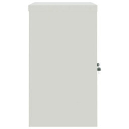 Berkfield File Cabinet Light Grey 90X40X70 Cm Steel - thumbnail 5