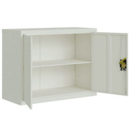 Berkfield File Cabinet Light Grey 90X40X70 Cm Steel - thumbnail 4