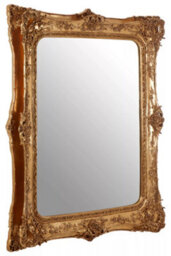 Orsina Timeless Gold Baroque Style Wall Mirror, Neoclassical Hallway Mirror For Livingroom, Elegant Modern Mirror - thumbnail 2