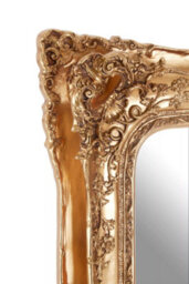 Orsina Timeless Gold Baroque Style Wall Mirror, Neoclassical Hallway Mirror For Livingroom, Elegant Modern Mirror - thumbnail 3