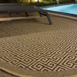 The Rugs Nature Collection Outdoor Rug In Dark Grey 5100Dg - thumbnail 9
