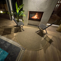 The Rugs Nature Collection Outdoor Rug In Dark Grey 5100Dg - thumbnail 8