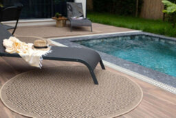 The Rugs Nature Collection Outdoor Rug In Dark Grey 5100Dg - thumbnail 5