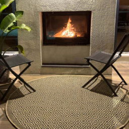 The Rugs Nature Collection Outdoor Rug In Dark Grey 5100Dg - thumbnail 7
