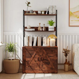 Modern Cat Litter Box Enclosure Hidden Cat Washroom Cabinet - thumbnail 5