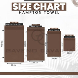 Gc Gaveno Cavailia Hampton Royal 4 Pack Jumbo Bath Sheet 80X170 Natural Egyptian Cotton Premier Super Absorbent Towel - thumbnail 5