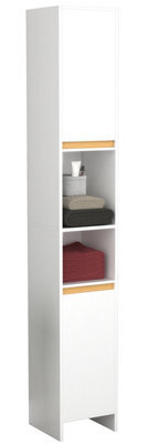 Vcm Bathroom Furniture Bathroom Cabinet High Cabinet Malira - image 1