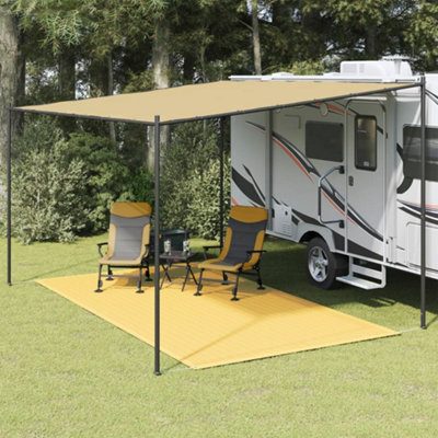 Berkfield Tent Carpet 250X450 Cm Beige - image 1