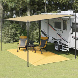 Berkfield Tent Carpet 250X450 Cm Beige - thumbnail 1