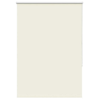 Berkfield Roller Blind Blackout Off White 115X150 Cm Fabric Width 110.7 Cm Polyester - image 1