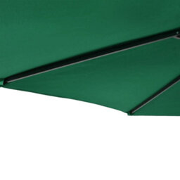 Berkfield Garden Parasol With Steel Pole Green 225X225X212 Cm - thumbnail 8