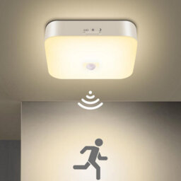 Amorly Rechargeable Motion Sensor Closet Light, 3000K Warm White, Motion Sensored Activated, Use For Hallway, Stairs, Pantry, Bathroom - thumbnail 1