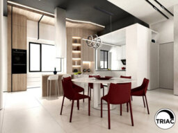 Luminosa Lighting Luminosa Tornado Bar Pendant Ceiling Light Black Led 3000K - Uk Stock - thumbnail 2