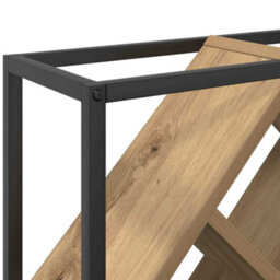 Walplus Wine Rack Artisan Oak 51 X 18 X 52.5 Cm Engineered Wood - thumbnail 8