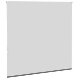 Berkfield Roller Blind Blackout Grey 155X150 Cm Fabric Width 151.6 Cm Polyester - thumbnail 4