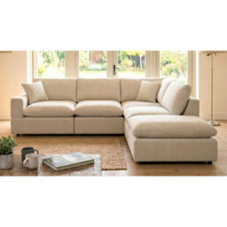 Cotleigh Reversible 5-Piece Modular Corner Sofa - Oat - thumbnail 2