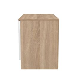 Messina Gloss Bardolino Oak Effect Tv Stand, (H)49.5Cm X (W)74Cm X (D)38.5Cm - thumbnail 6