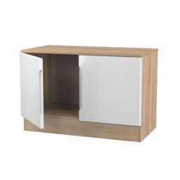 Messina Gloss Bardolino Oak Effect Tv Stand, (H)49.5Cm X (W)74Cm X (D)38.5Cm - thumbnail 5