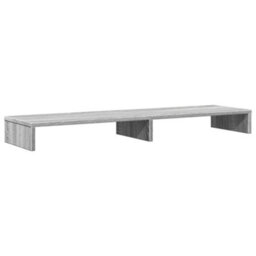 Walplus Monitor Stand Grey Sonoma 100X27X10 Cm Engineered Wood - thumbnail 2