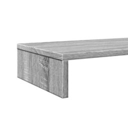 Walplus Monitor Stand Grey Sonoma 100X27X10 Cm Engineered Wood - thumbnail 7