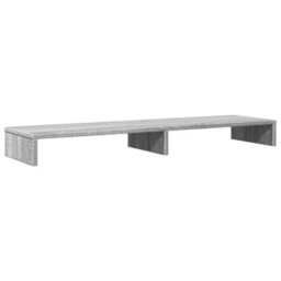 Walplus Monitor Stand Grey Sonoma 100X27X10 Cm Engineered Wood - thumbnail 6