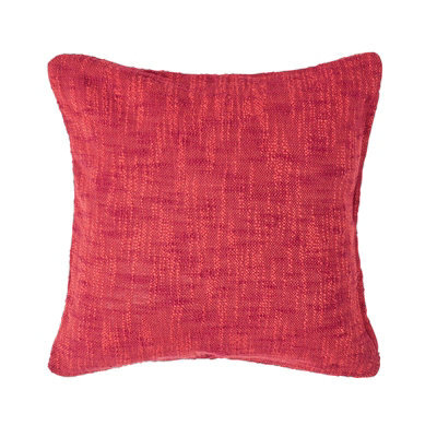 Homescapes Nirvana Cotton Orange Cushion Cover, 60 X 60 Cm - image 1
